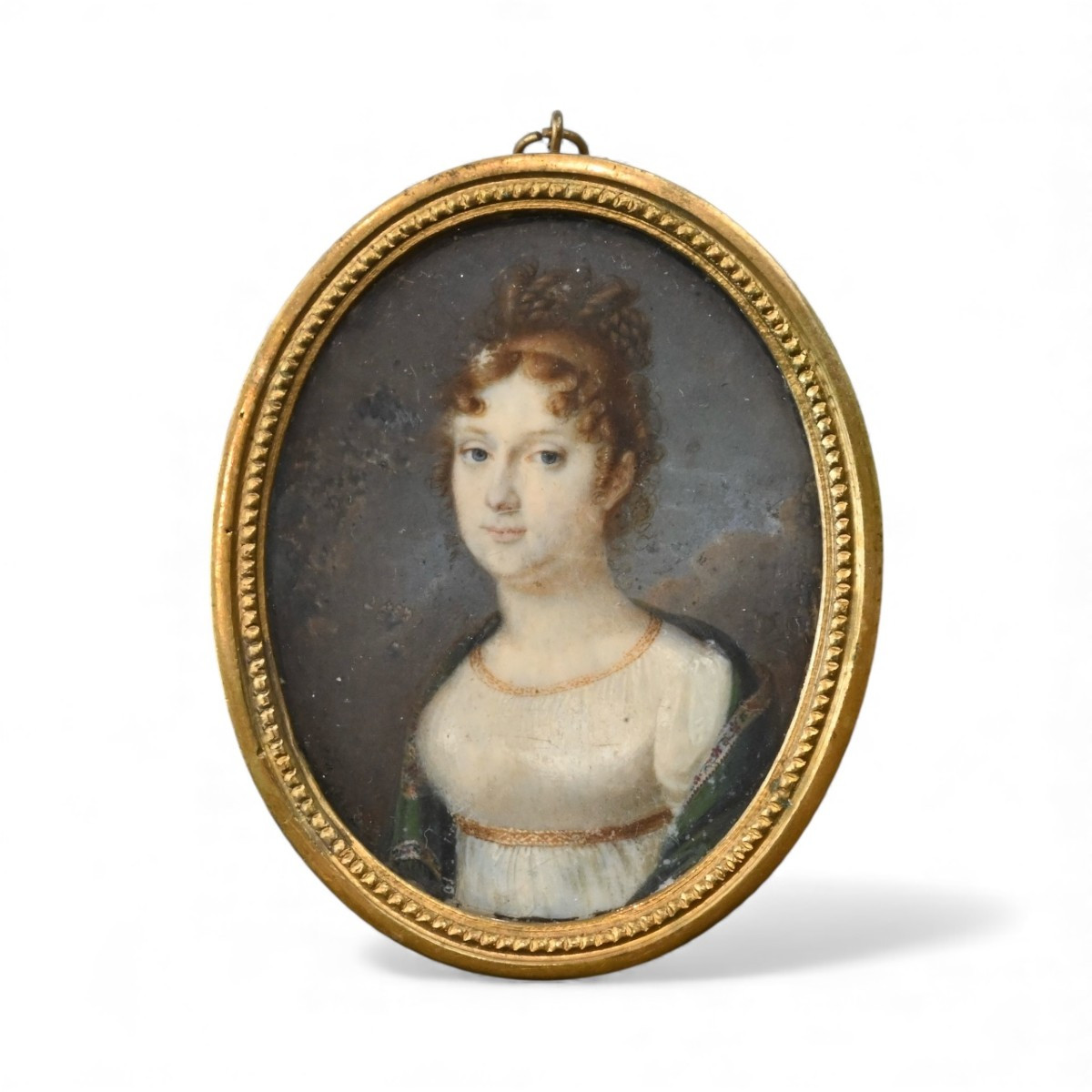 Miniatura di Nobildonna Periodo Impero - Fine XVIII Secolo